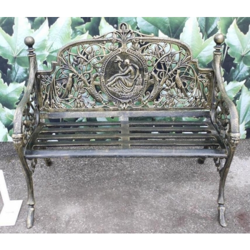 Adelaide bench in cast iron